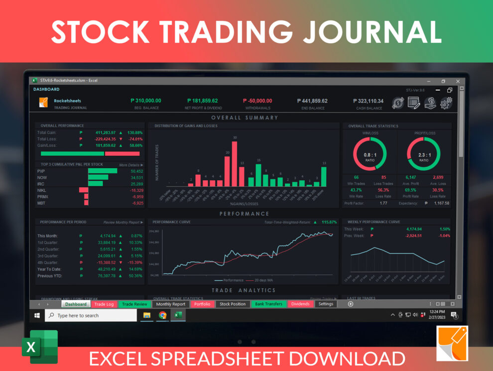 Trading Journal Archives - Rocket Sheets