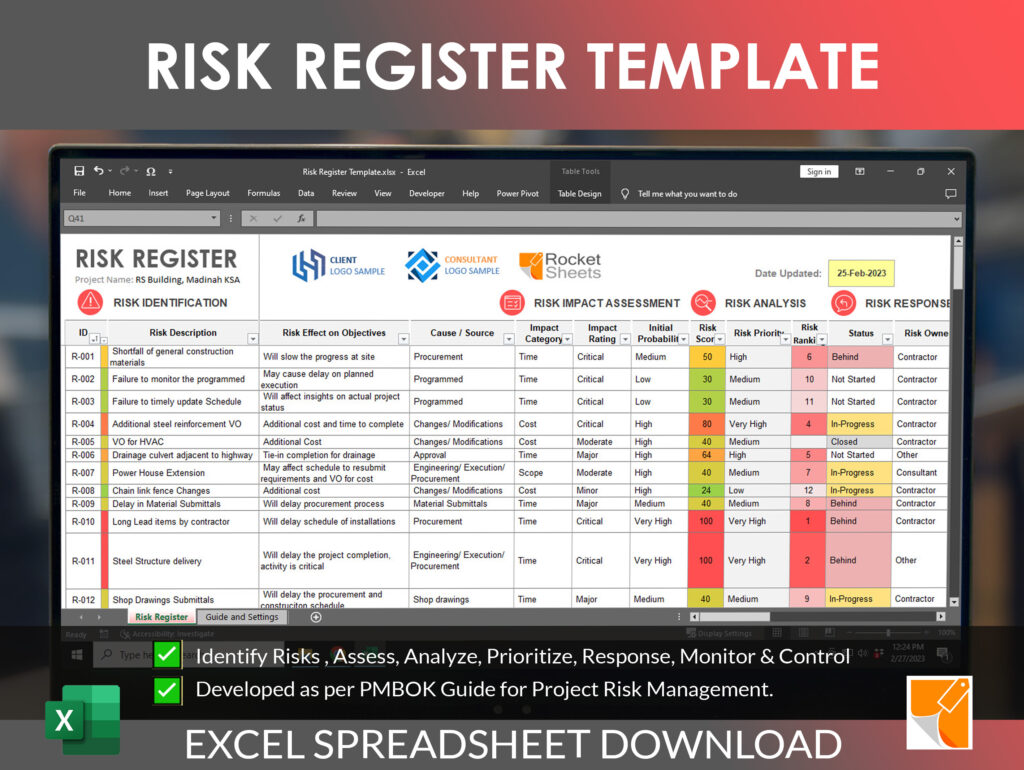 S-curve Management Template - Rocket Sheets