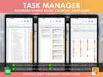 task manager template on mobile access